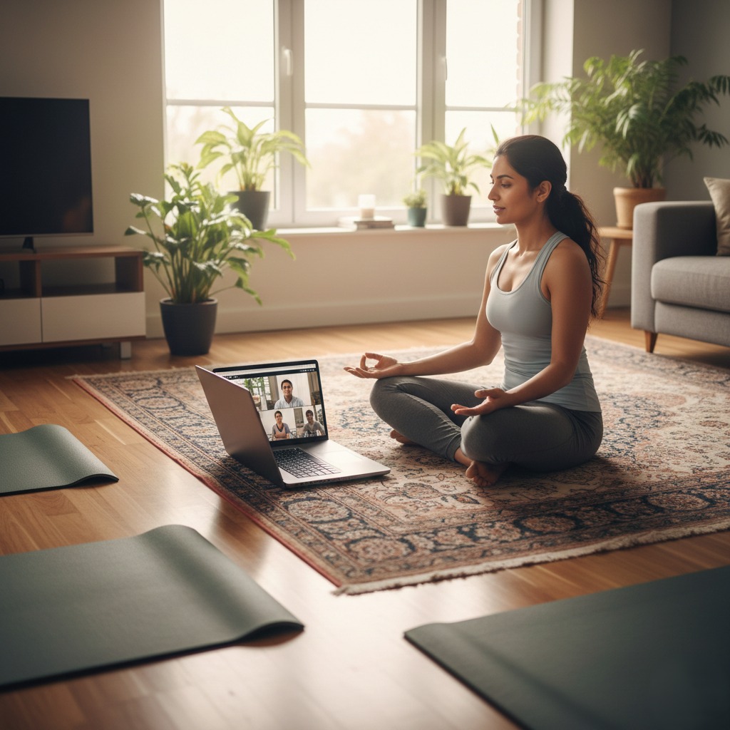 home yoga classes in Rishikesh